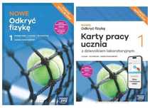 Nowe Odkryć Fizykę 1 Karty Pracy + Podręcznik Podstawowy Nowa Era 2025
