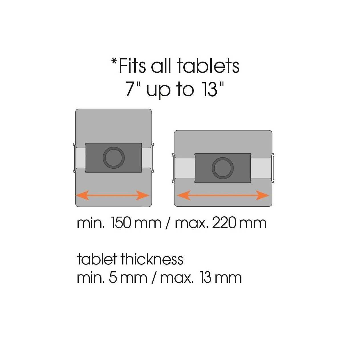 Vogel'S TMS 1020 Tablet Car Pack