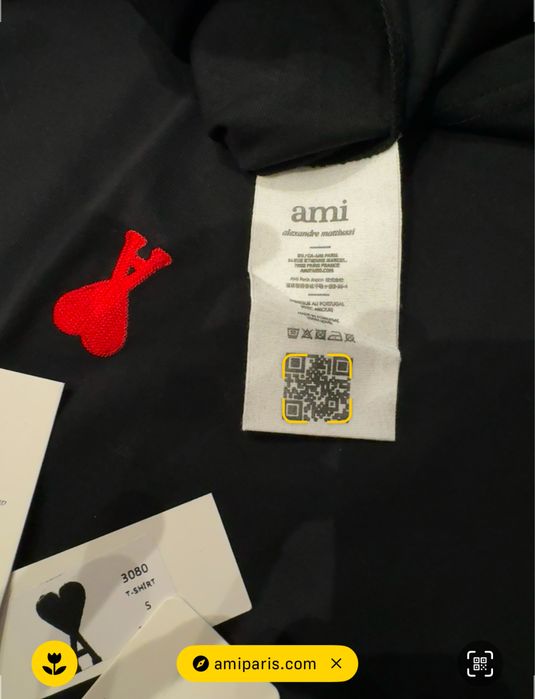 Ami Paris koszulka męska t-shirt