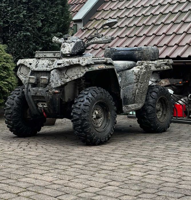 quad polaris sportsman 570 wyciągarka grzane manetki LED FV 23%