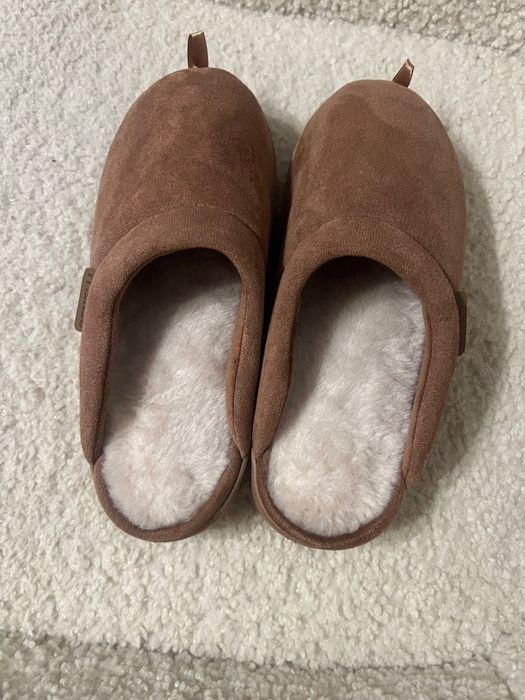 коричневі капці-шльопанці на платформі  Gemelli