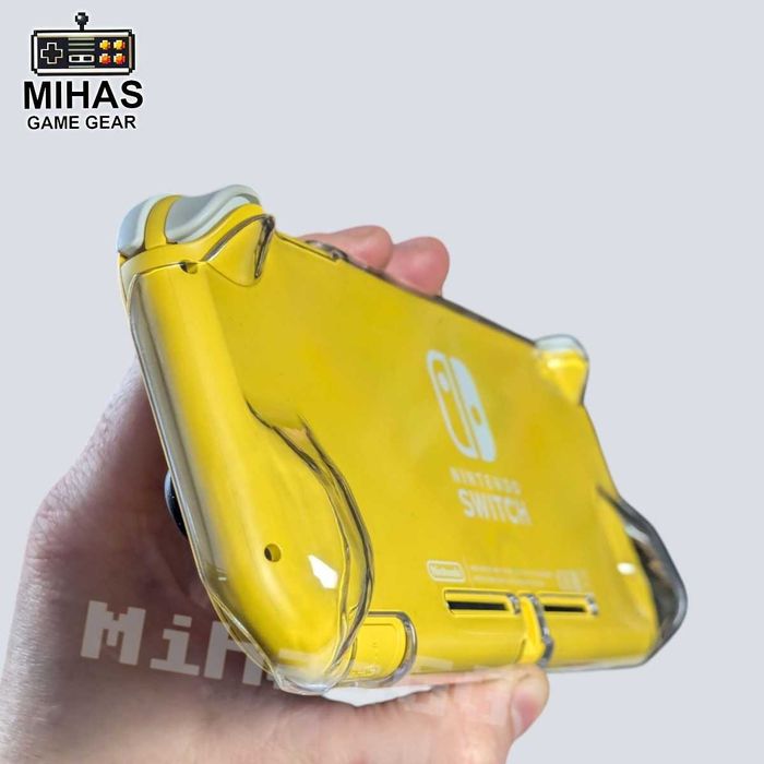 Nintendo Switch Lite Прозорий жорсткий чохол-бампер накладки на стіки
