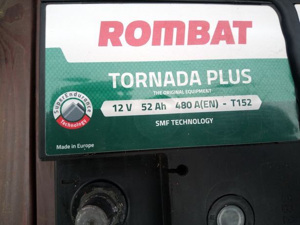 Sprzedam akumulator Rombat 52ah na gwarancji .