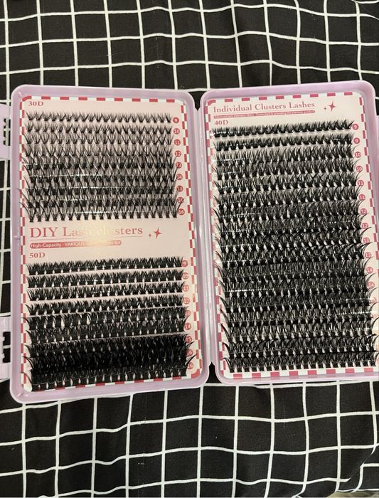 Накладні пучкові вії