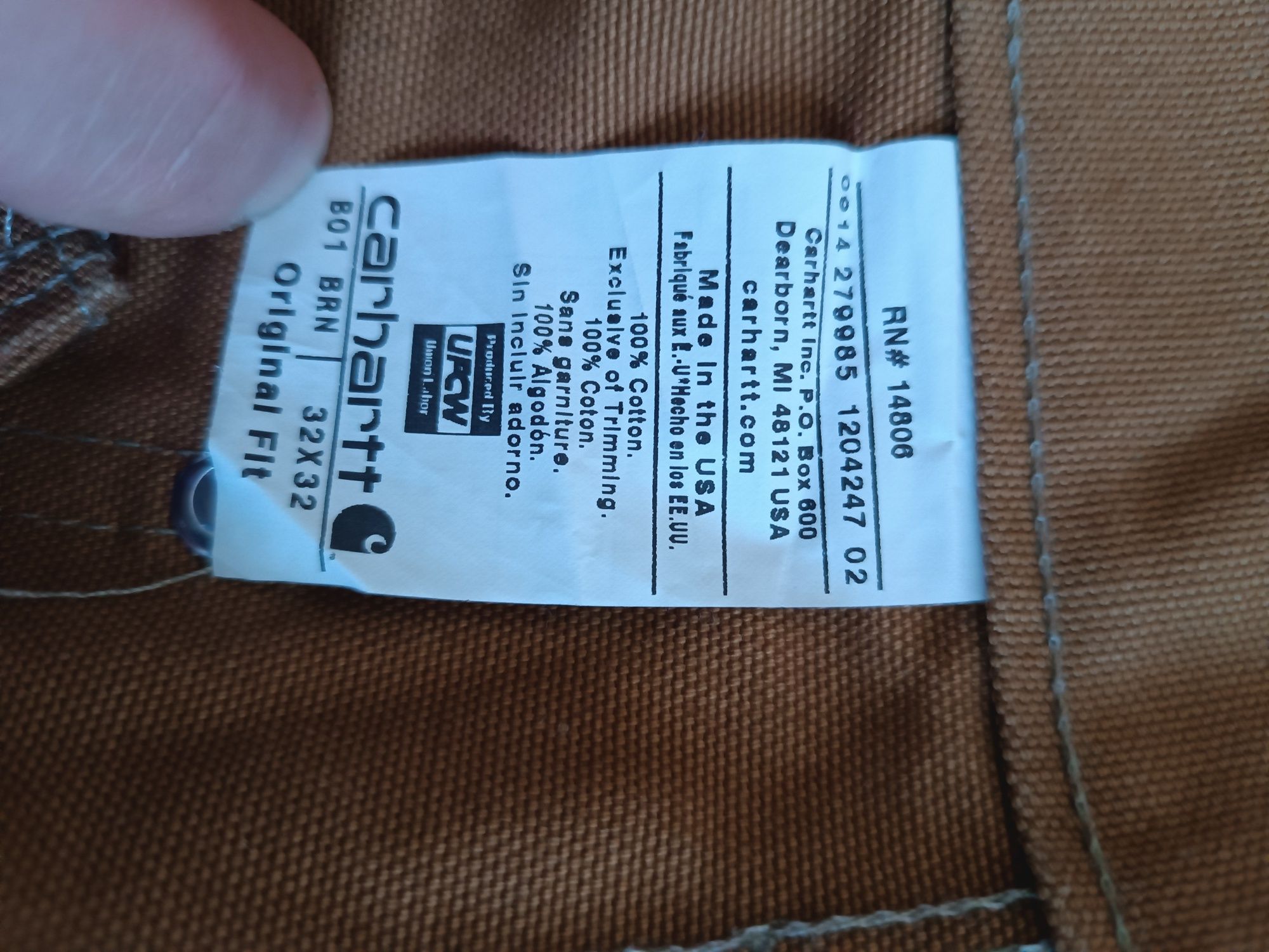 Штани Carhartt 32/32