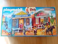 Playmobil Dziki Zachód Western biuro szeryfa i bank