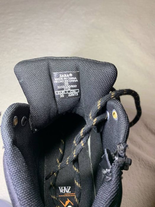 Шкіряні дитячі черевики ZARA