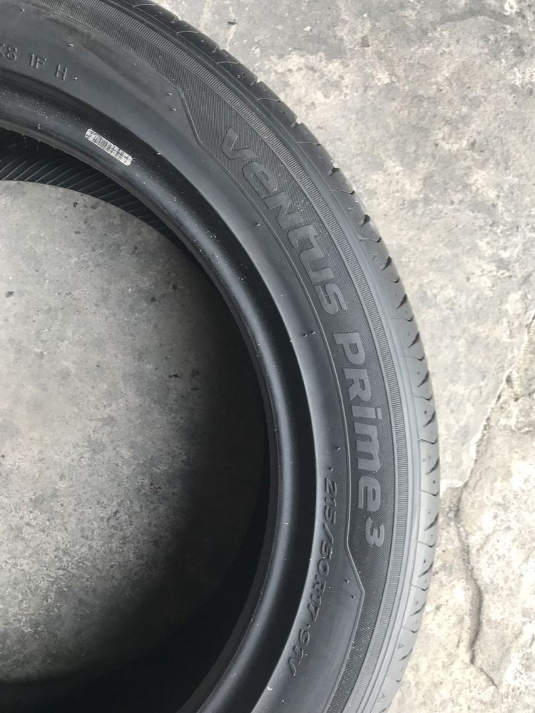 215/50R17R17 HANKOOK ventus prime 3. 2 шт