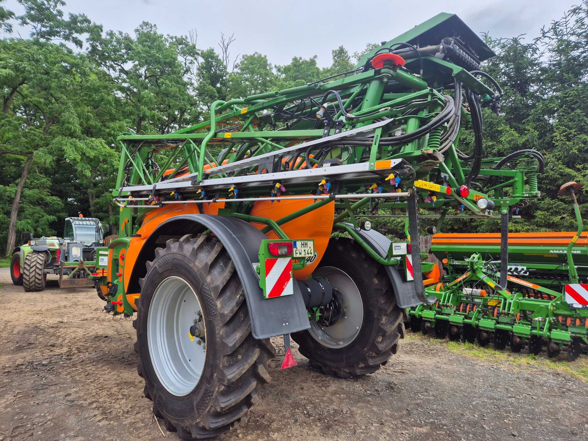 REZERWACJA Opryskiwacz AMAZONE UX 4200 Special 2014r 27m Amatron 3