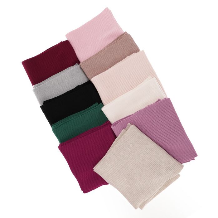 Szalik zimowy damski, bordowy, 100% wełniany merino, Jessica