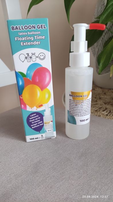 Żel do przedłużenia trwałości balonów lateksowych