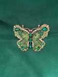Broszka motyl vintage retro