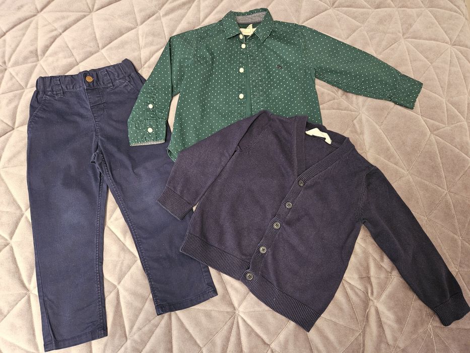 Ubrania na uroczystości dla chłopca rozmiar 98