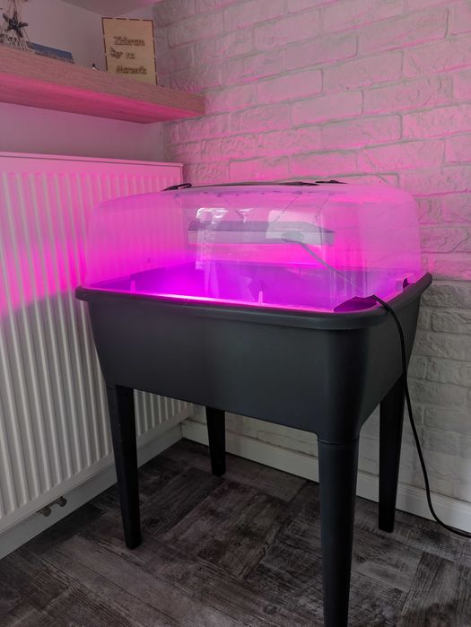 Zielnik mini szklarnia z panelem do uprawy 225 led 36w