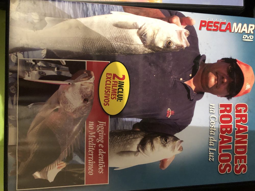 DVD filmes Pesca Spining