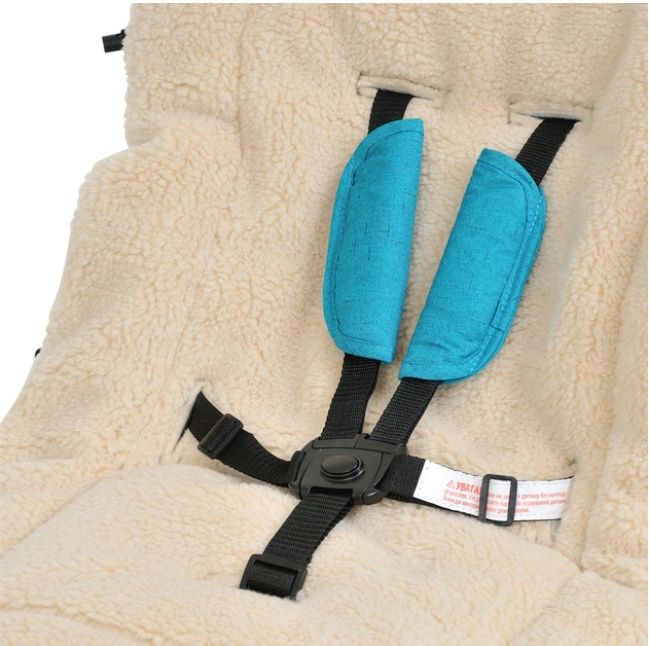 Комплект конверт-чохол і муфти ForKids Міні чохол на овчині в коляску