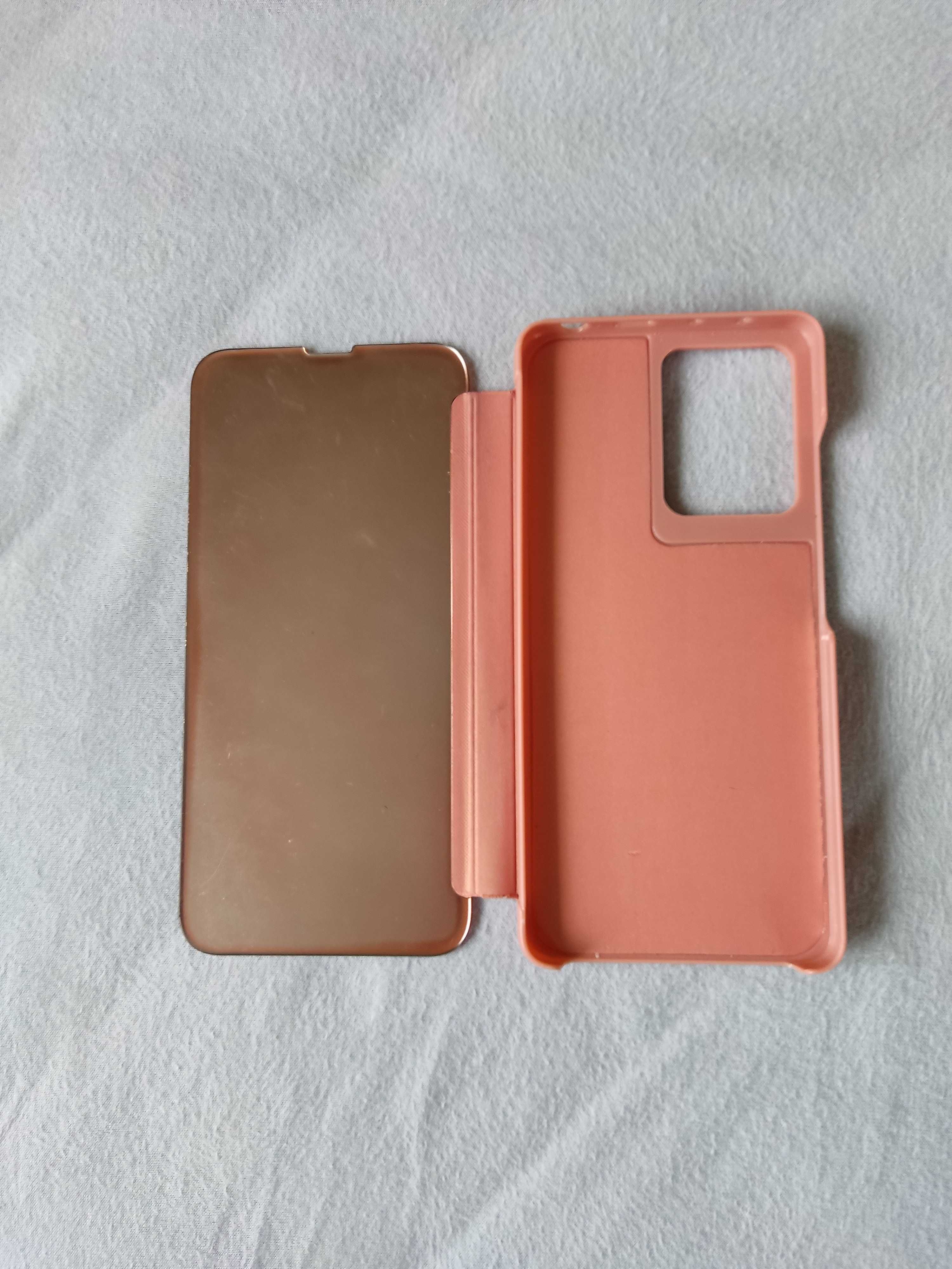 Etui z klapką różowe Clear Viev Xiaomi Redmi Note 12 Pro POCO X5 Pro