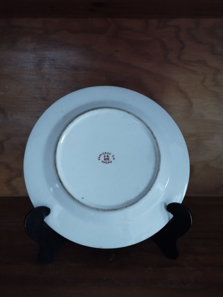 Prato 21cm Antigo - Macau