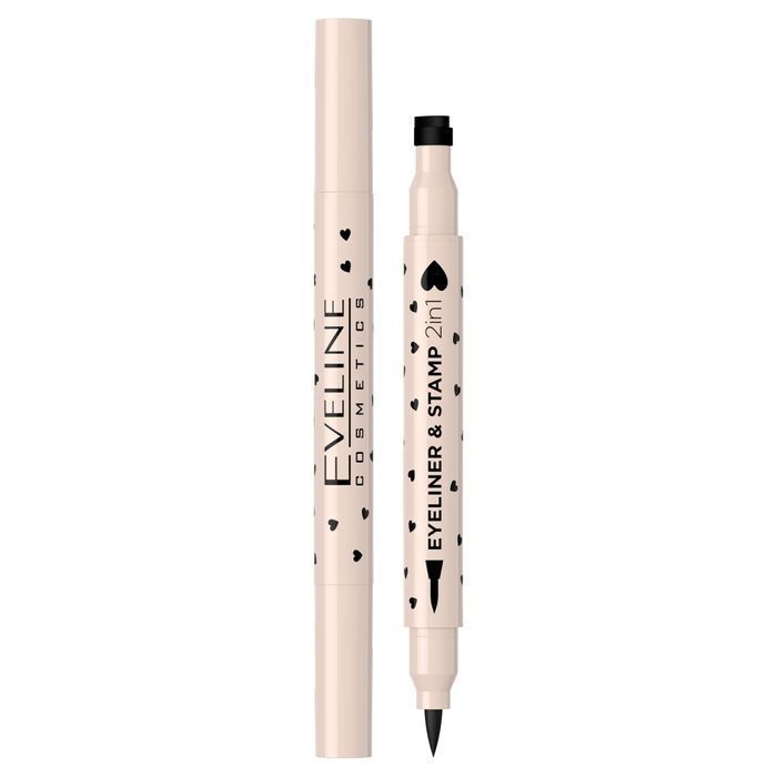 Eveline Cosmetics eyeliner ze stemplem 01 Serce