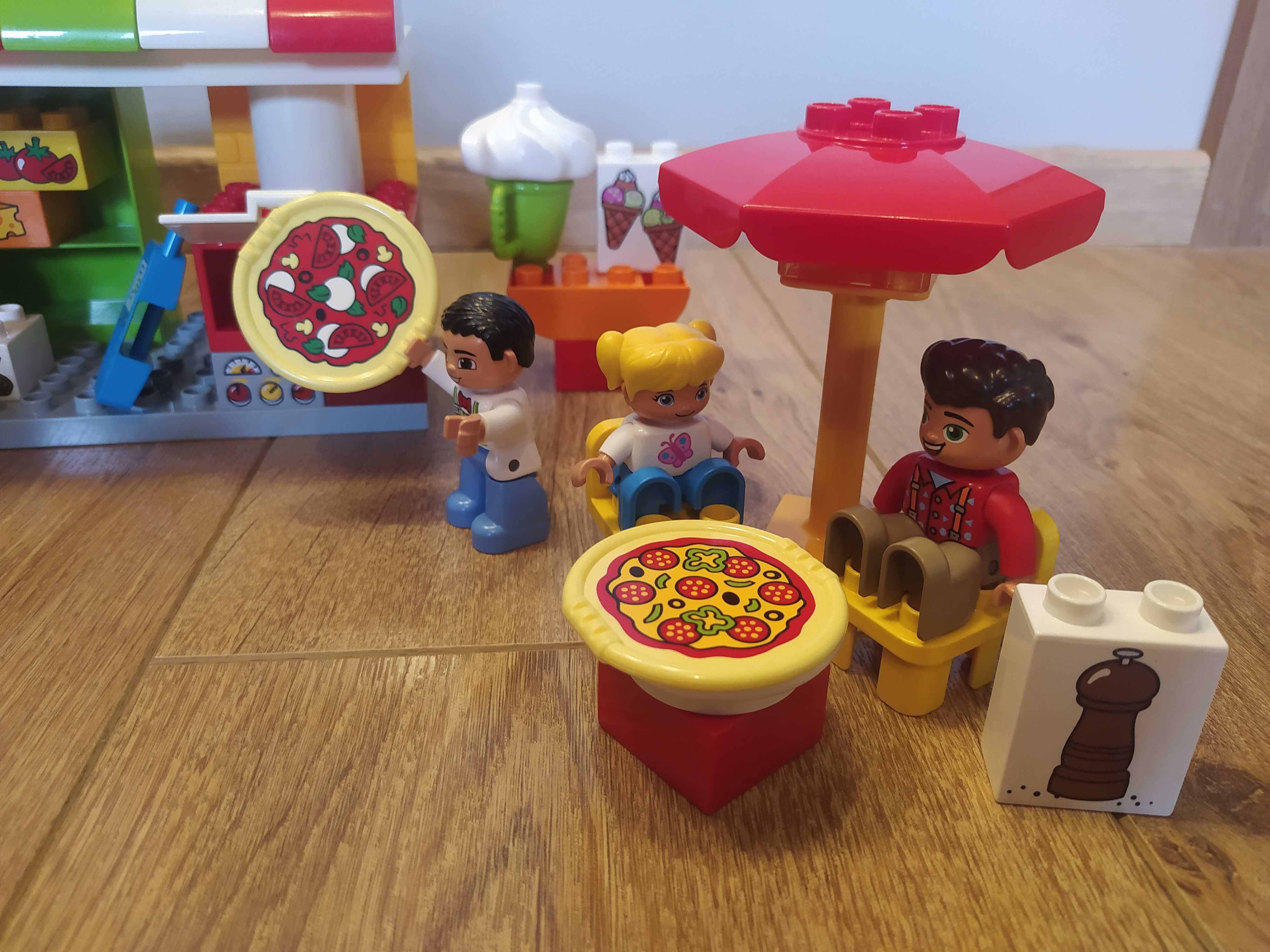 LEGO duplo 10834 - pizzeria - kompletny zestaw.