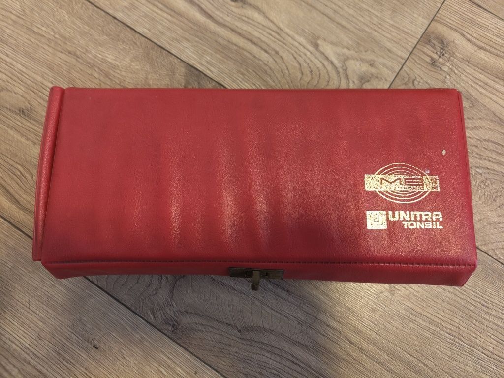 Zestaw mikrofonów UNITRA Tonsil z etui