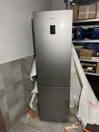 Холодильник Samsung 208 см сірий металік виробництво Польща
