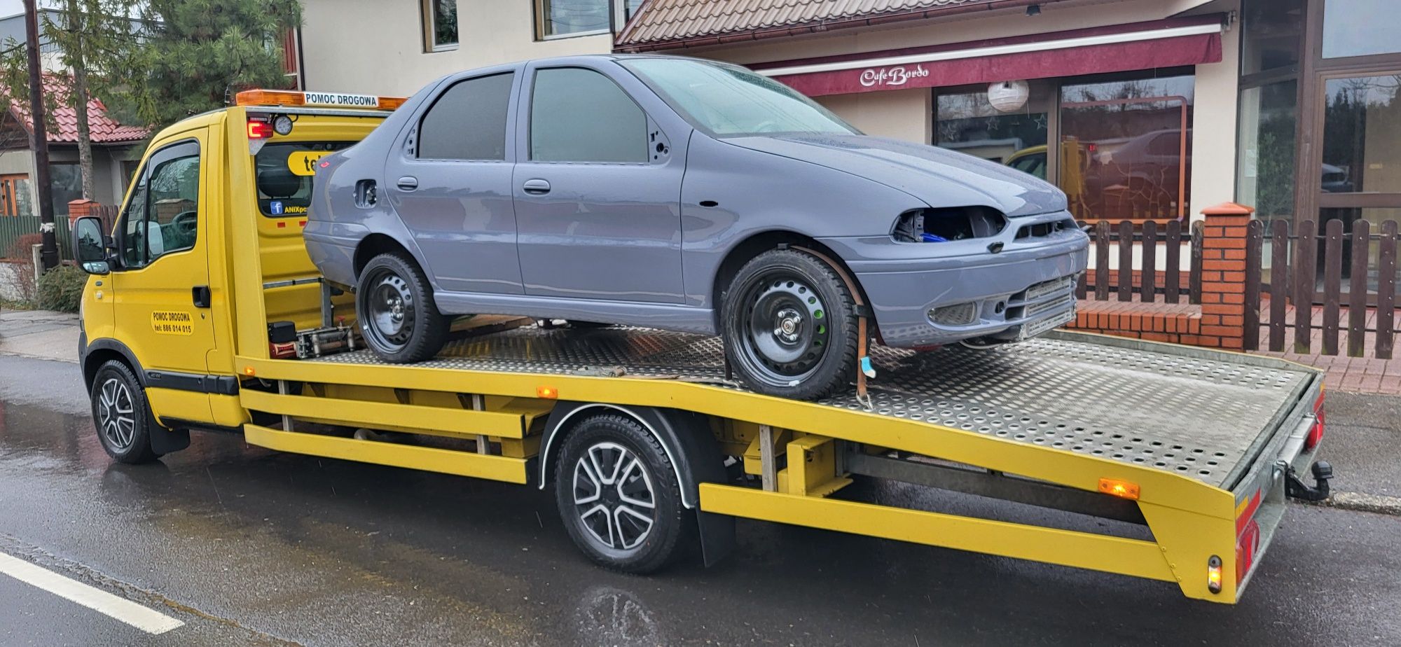 Transport Autolaweta Pomoc drogowa Laweta Holowanie Katowice Śląsk