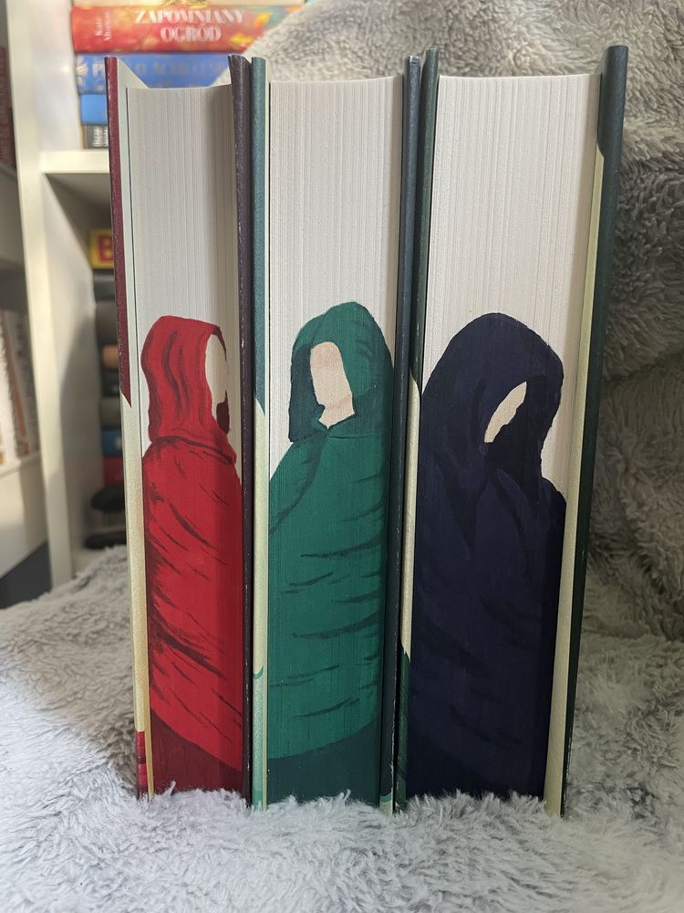 Neal Shusterman seria Kosiarze po angielsku - ręcznie malowane brzegi