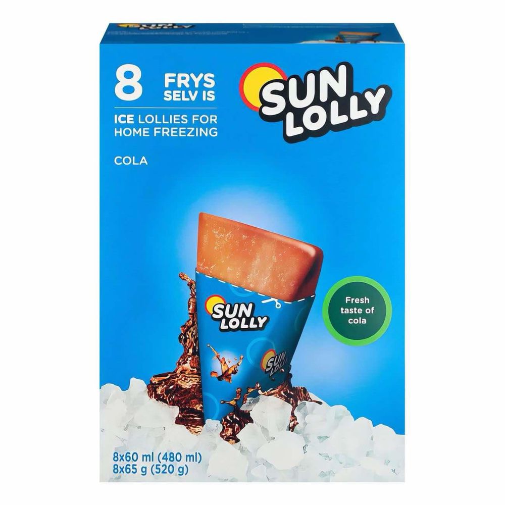 Sun lolly Lody wodne do zamrozenia w domu