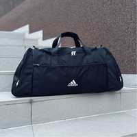 Дорожная, спортивная сумка Adidas . Черная спортивная сумка адидас