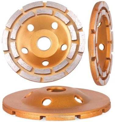 Tarcza GARNKOWA DIAMENTOWA  do Szlifowania BETONU Kamienia 115mm
