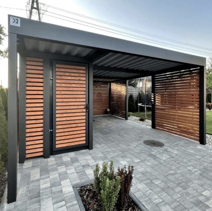 Автонавіс навіс для авто автонавес тераса альтанка пергола беседка