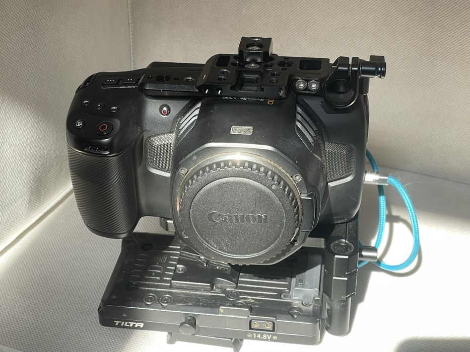 Blackmagic Cinema Pocket 6k EF + tilta small rig