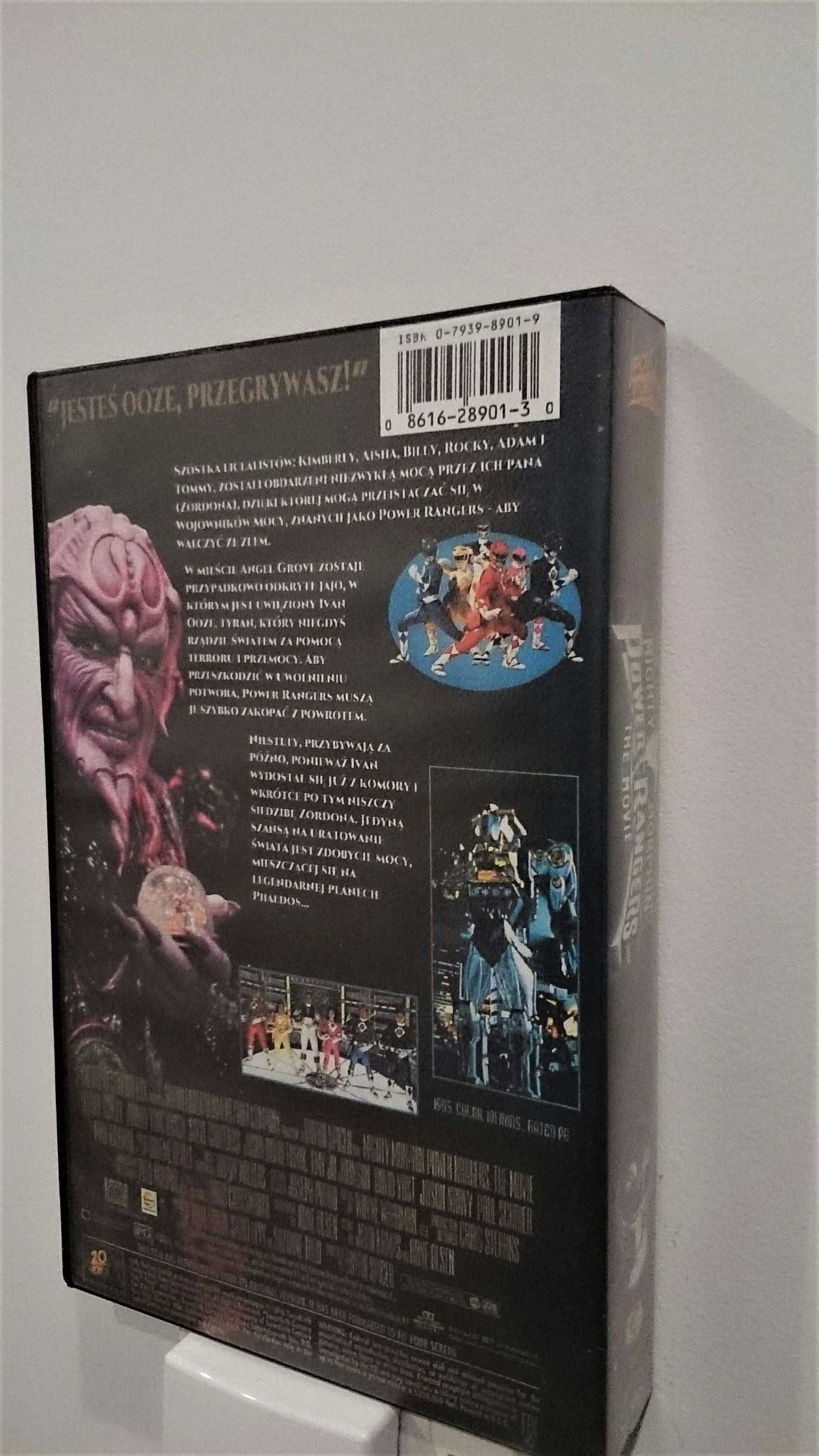 Power Rangers  / Pojedynek Mocarzy / D-Tox / Filmy VHS Kasety = LEKTOR