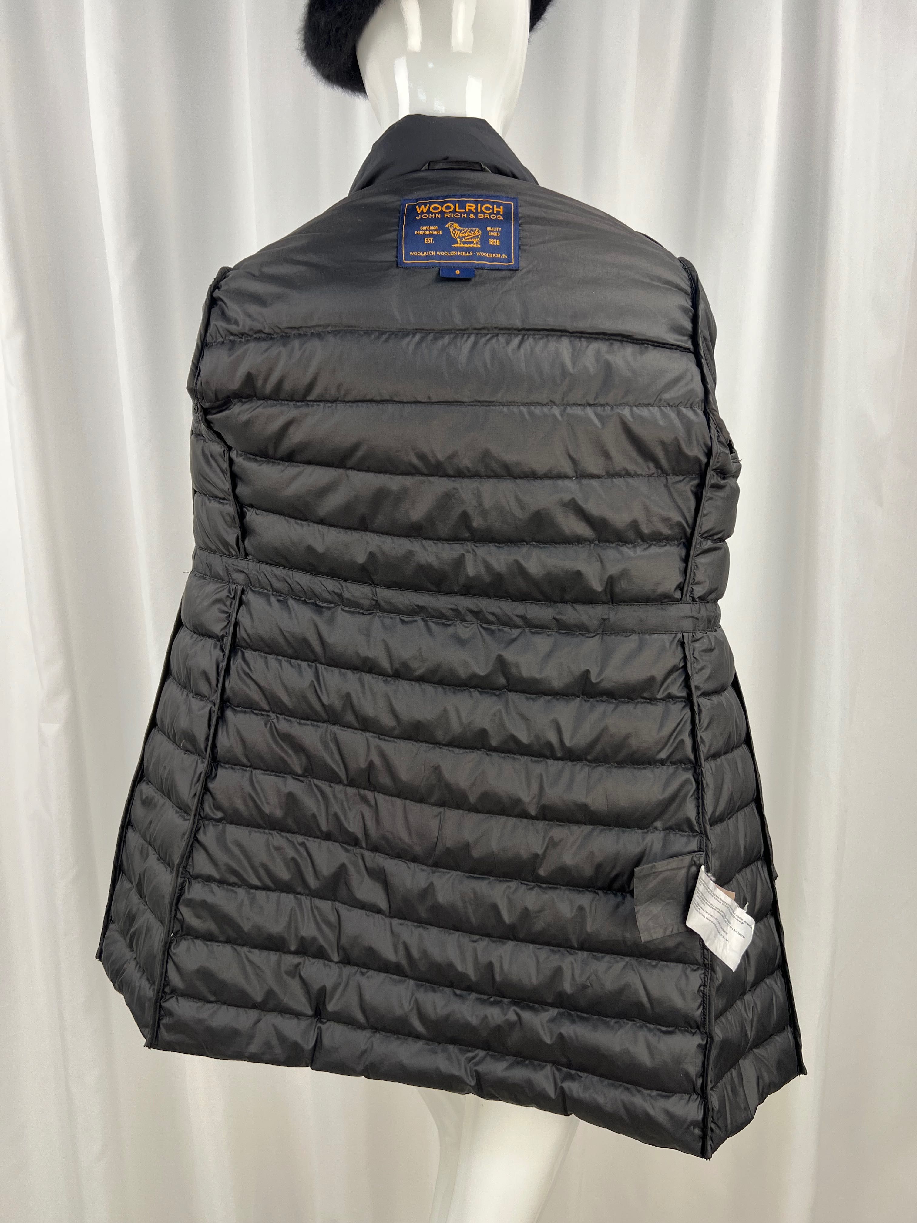WOOLRICH Down Jacket подовжена пухова куртка з капюшоном ВУЛРІЧ