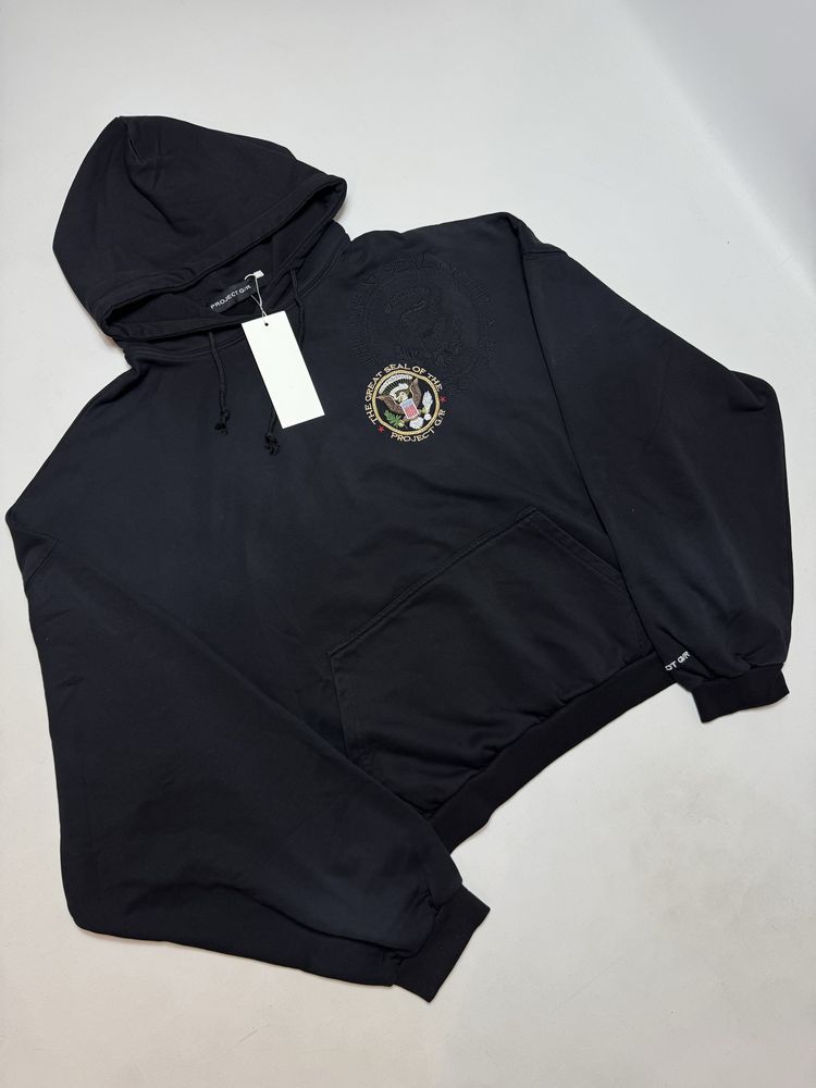 Худі Grailz Project G/R The Great Seal M L ERD Oversized Rick hoodie