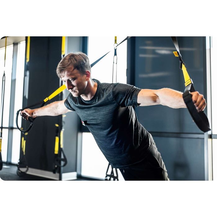 Pasy Treningowe Trx Zestaw Ns-956 Czarno-Żółty