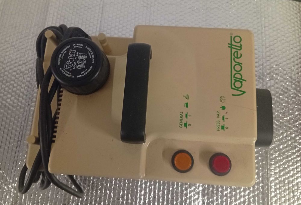 Aparelho de limpeza, modelo antigo_VAPORETTO