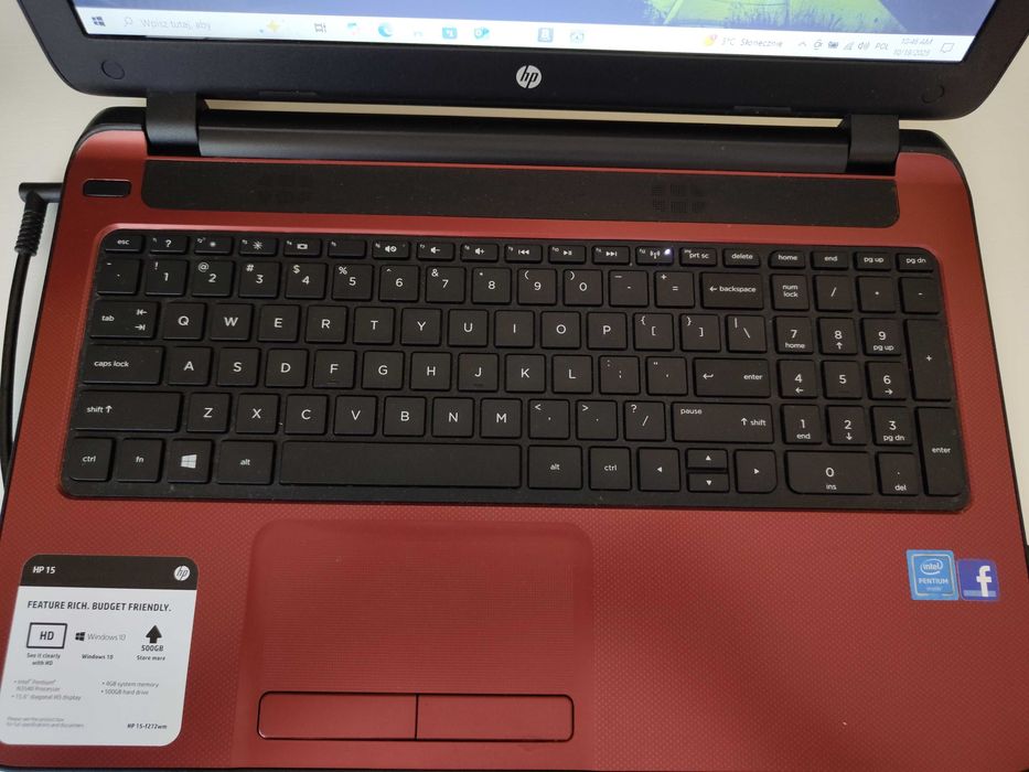 Laptop HP 15 z dyskiem SSD