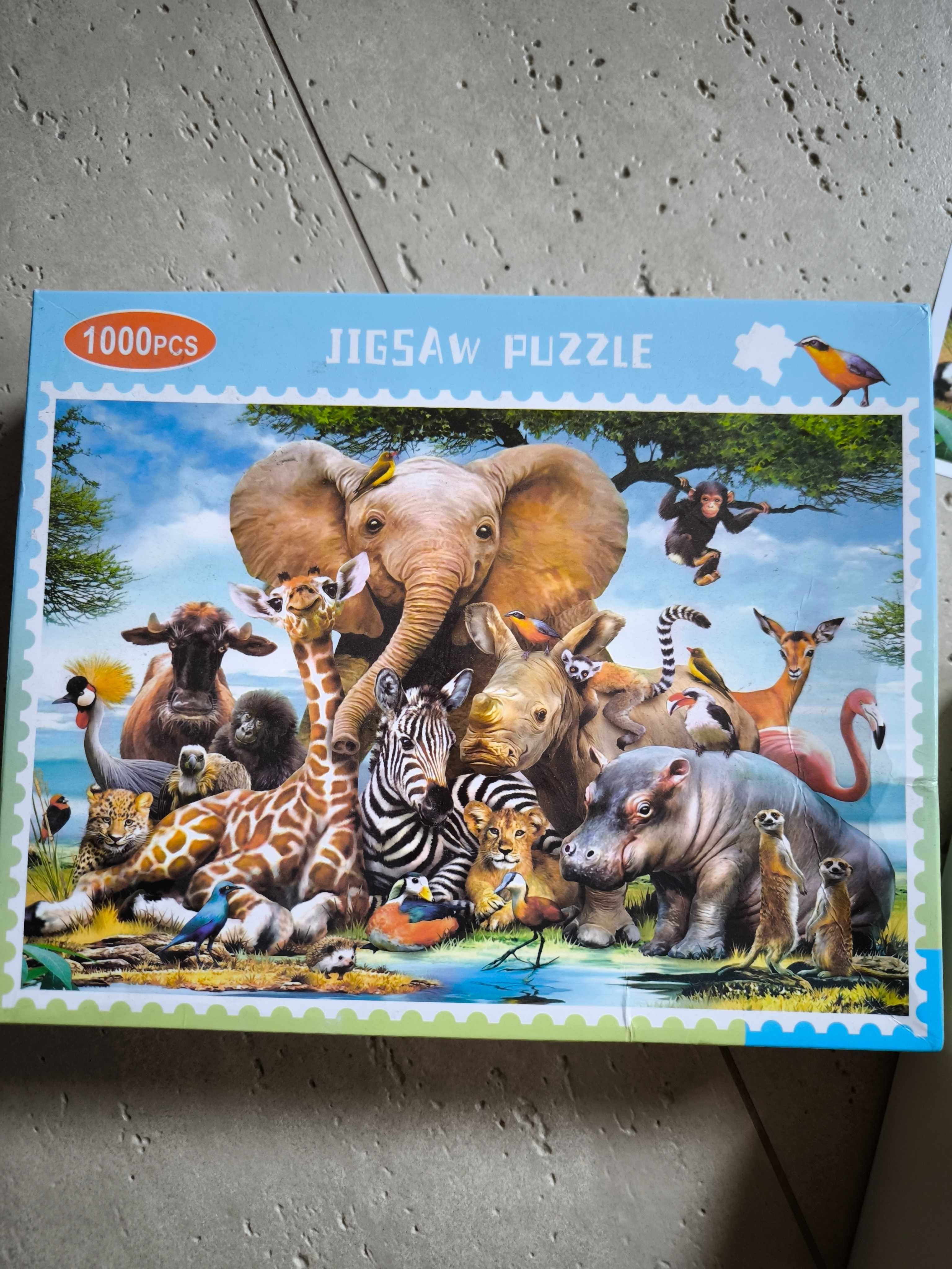 Puzzle dżungla 1000 elementow