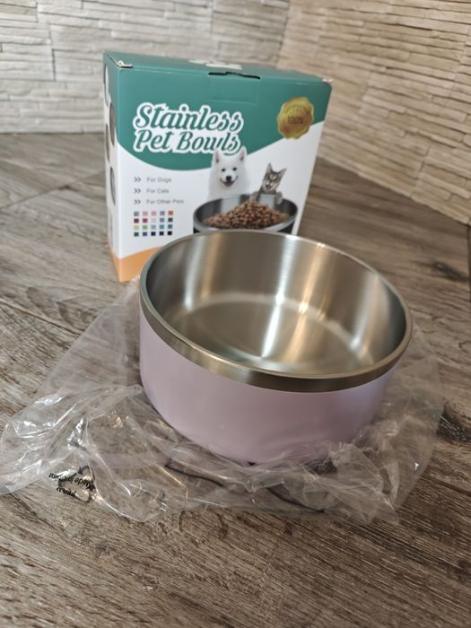 Miska dla psa kota stal nierdzewna Antypoślizgowa.