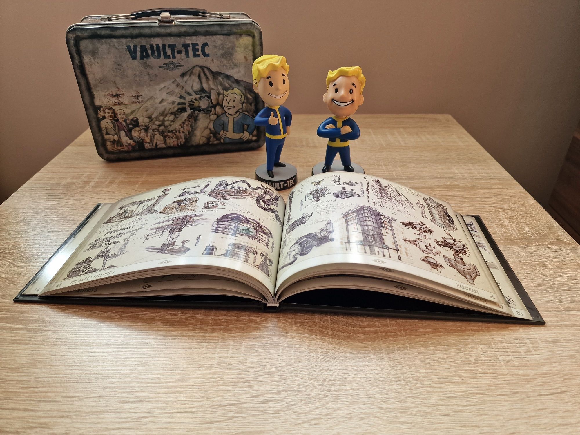 Fallout 3 edycja kolekcjonerska pudełko lunchbox + unikatowa figurka
