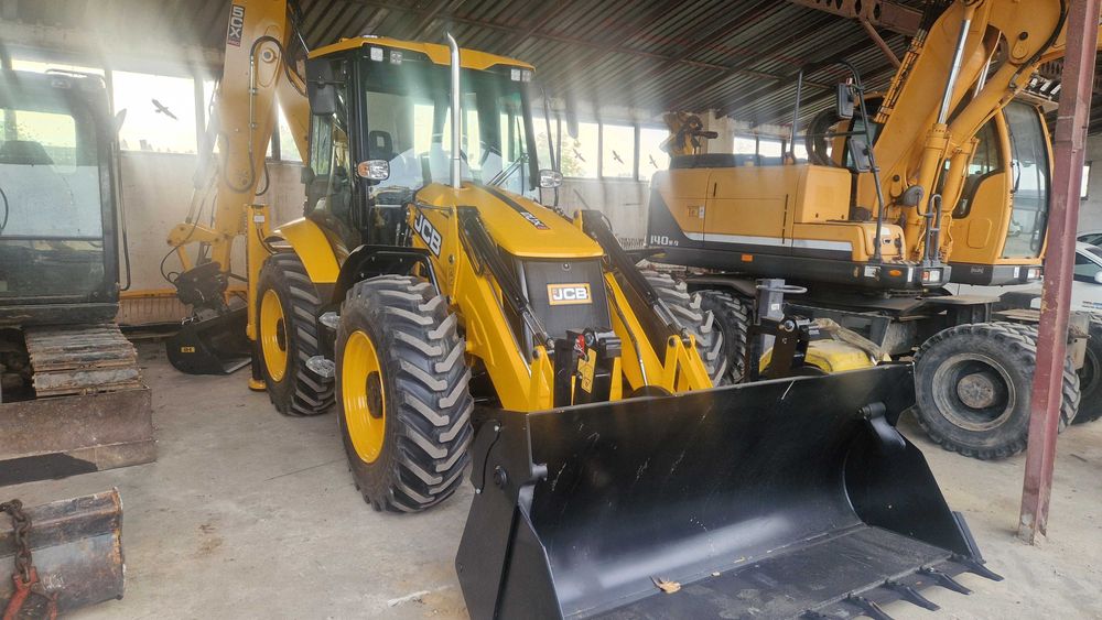 Usługi koparko ładowarką, minikoparką, koparką kołową  i rębakiem