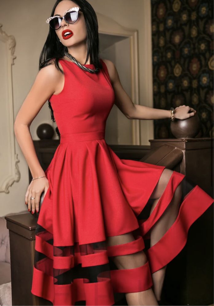 Червона сукня/плаття Gepur