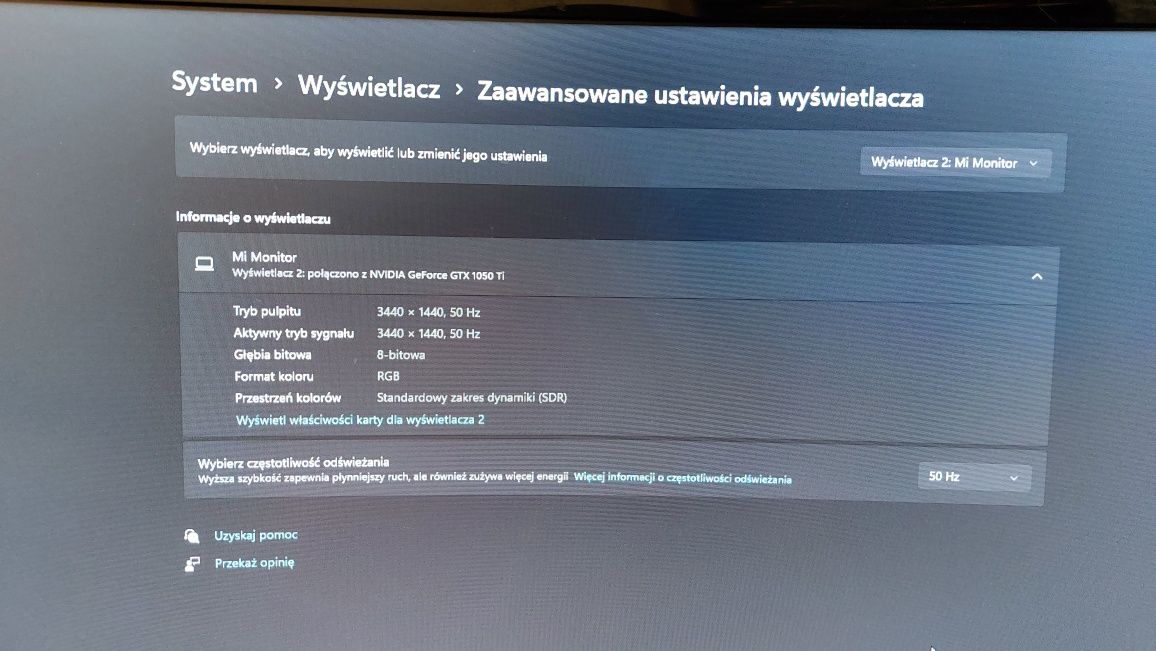 Monitor Mi Curved Gaming 34" - części