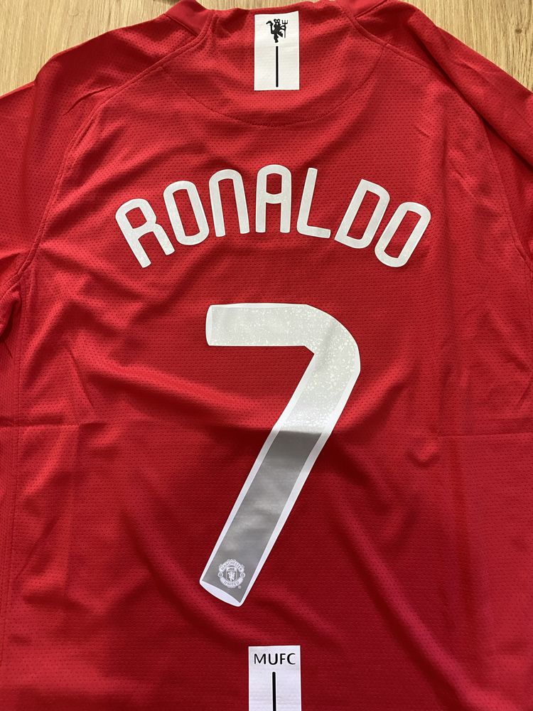 Camisola Manchester United Ronaldo final 2008