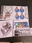Autocolantes para mota ou carro etc.