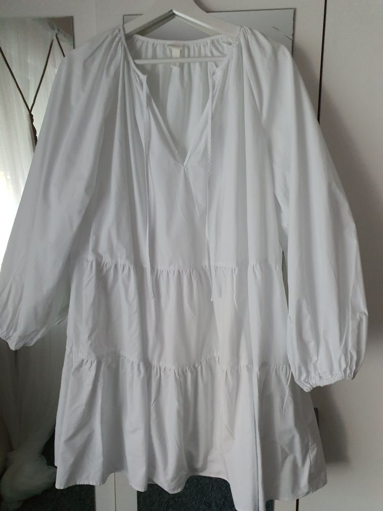 Sukienka biała H&M