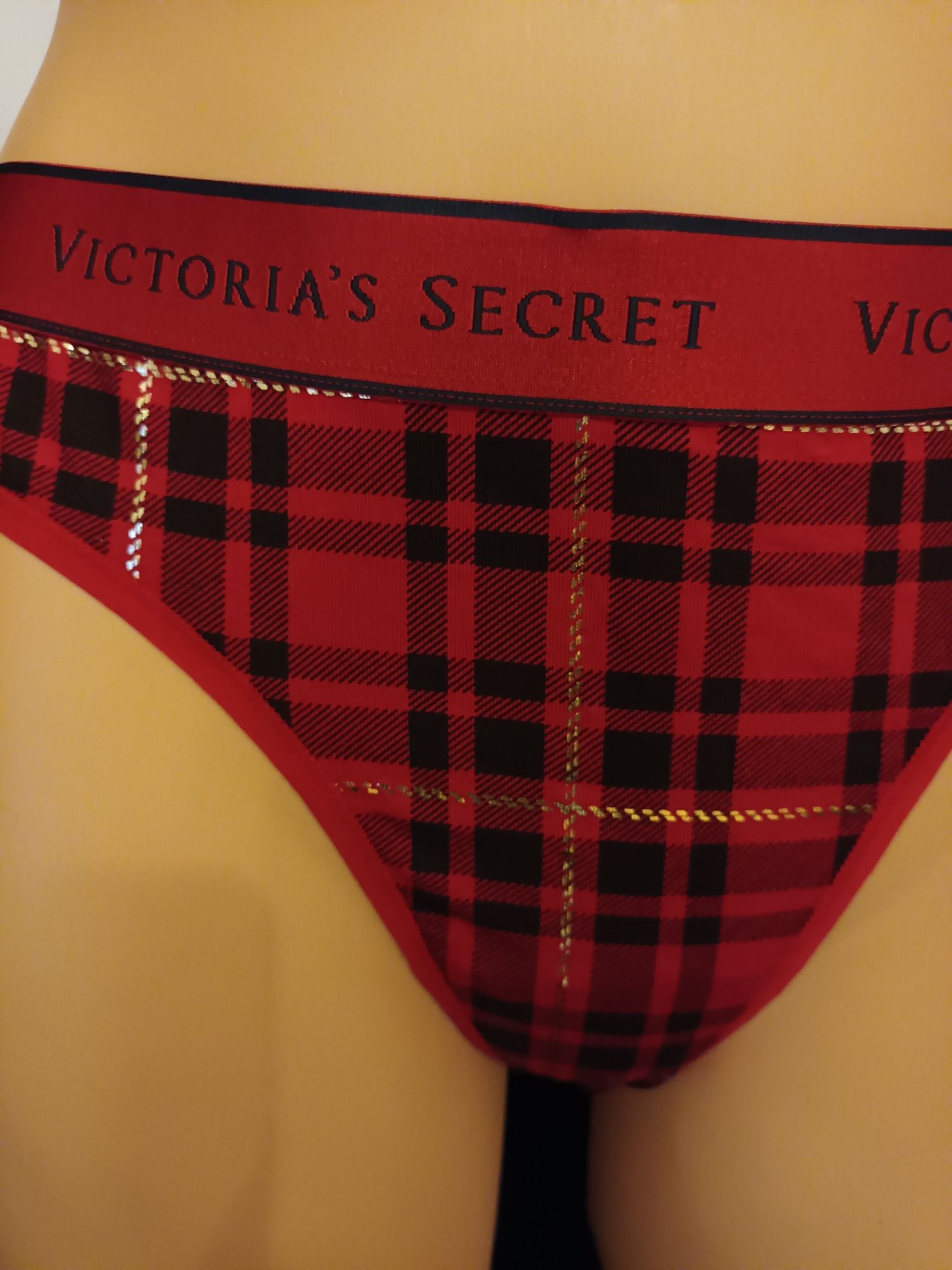 Victoria's Secret  Majtki Stringi  Roz. L