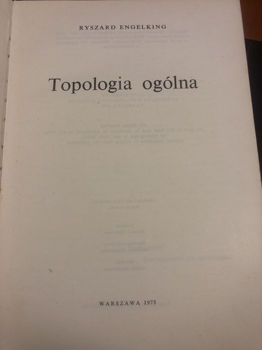 Topologia ogólna Engelking